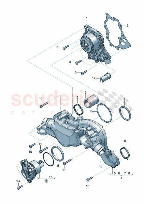 Part Diagram for Bentley 0P2121014H
