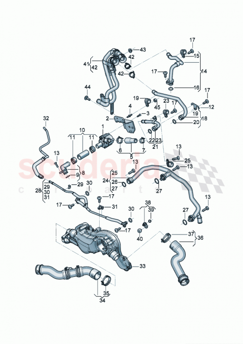 Part Diagram for Bentley 0P2121093