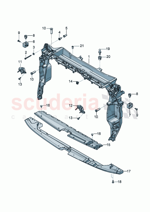 Part Diagram for Bentley WHT007865