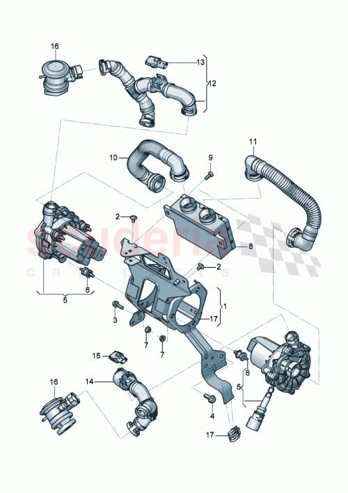Part Diagram for Bentley 975133817