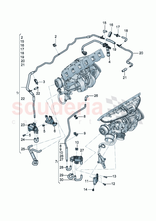 Part Diagram for Bentley 07P 145 675 AJ