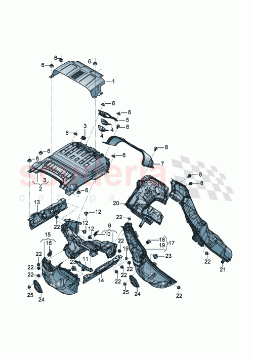Part Diagram for Bentley 971119213AA