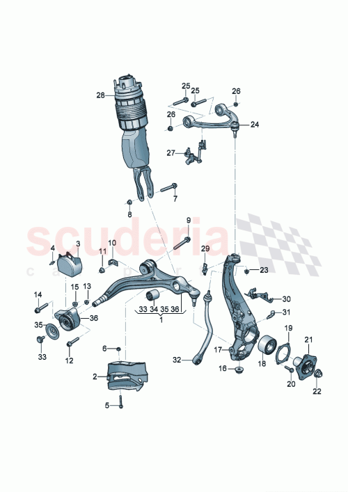 Part Diagram for Bentley 971407021F