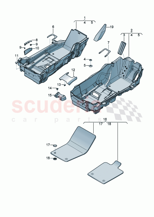 Part Diagram for Bentley 3SC 863 691 K