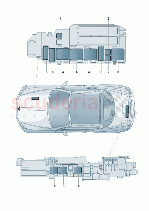 Part Diagram for Bentley 4H0 951 253 A