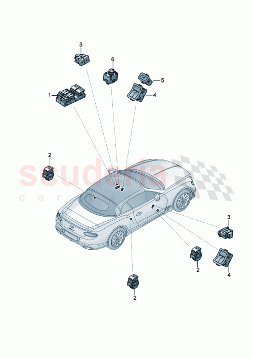 Part Diagram for Bentley 36A959769C