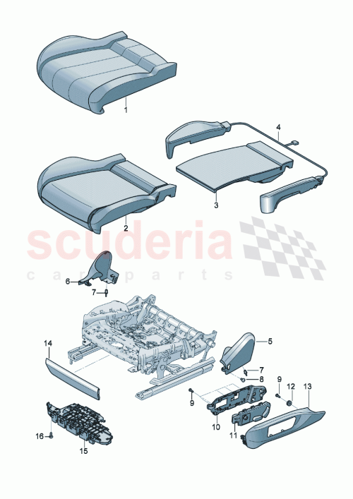 Part Diagram for Bentley 4N0882776A