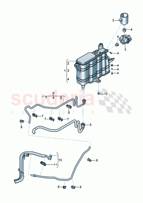 Part Diagram for Bentley 7L0906243F