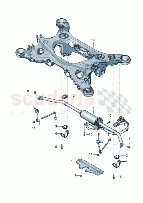Part Diagram for Bentley WHT007819