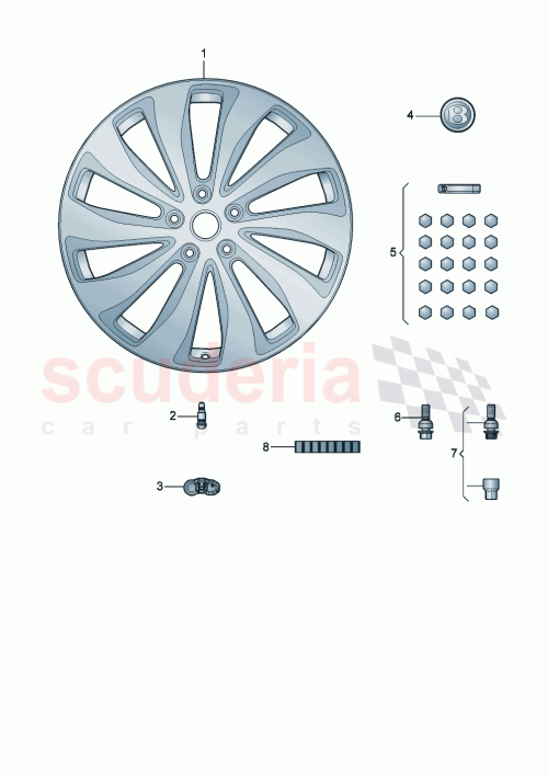 Part Diagram for Bentley 3SA601025FE