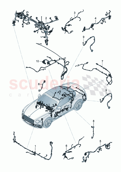 Part Diagram for Bentley 3SB 971 315 T