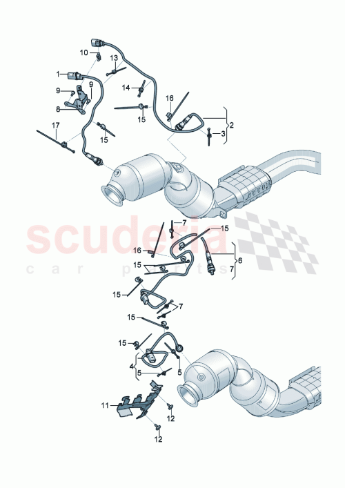 Part Diagram for Bentley 07P906262M