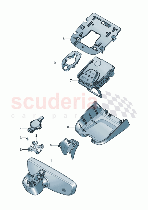 Part Diagram for Bentley 81A 857 511 D