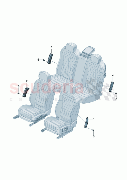 Part Diagram for Bentley N90737803