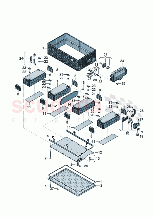 Part Diagram for Bentley WHT008096