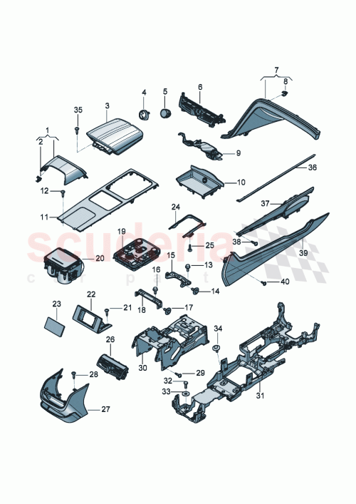 Part Diagram for Bentley 3SE035189F
