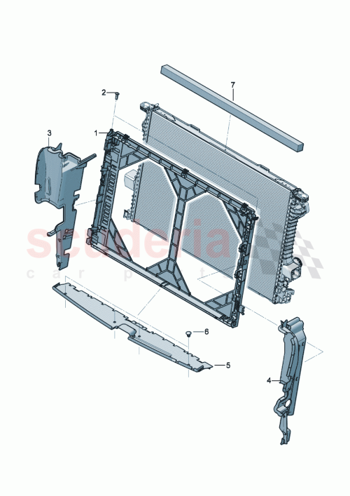 Part Diagram for Bentley 3SE121284