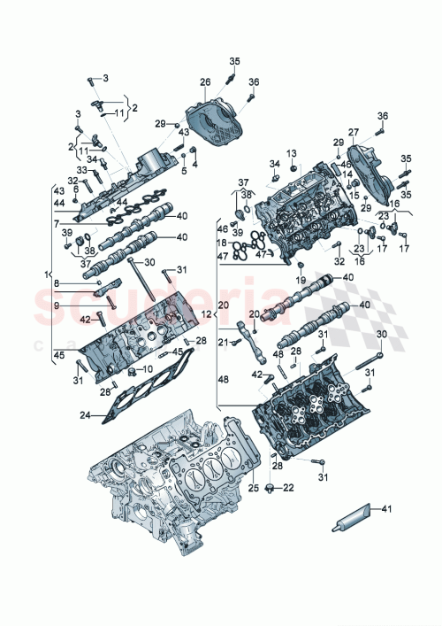 Part Diagram for Bentley 06M103650D