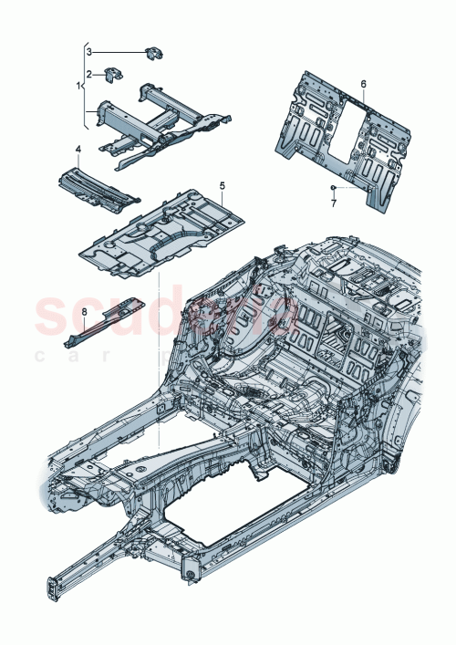 Part Diagram for Bentley 971 802 074