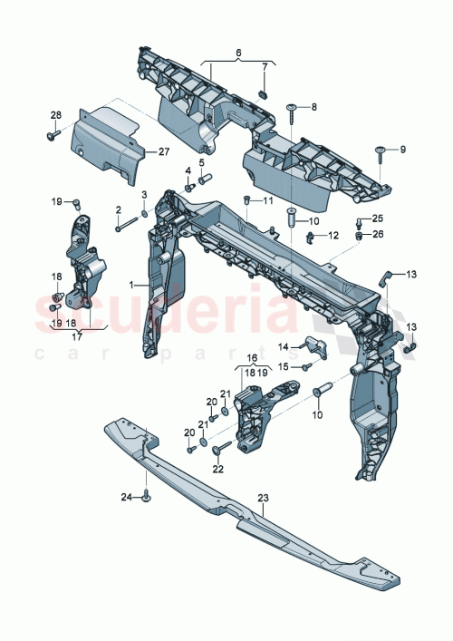 Part Diagram for Bentley 3SE805359