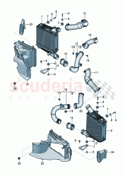 Part Diagram for Bentley 3SE121334B