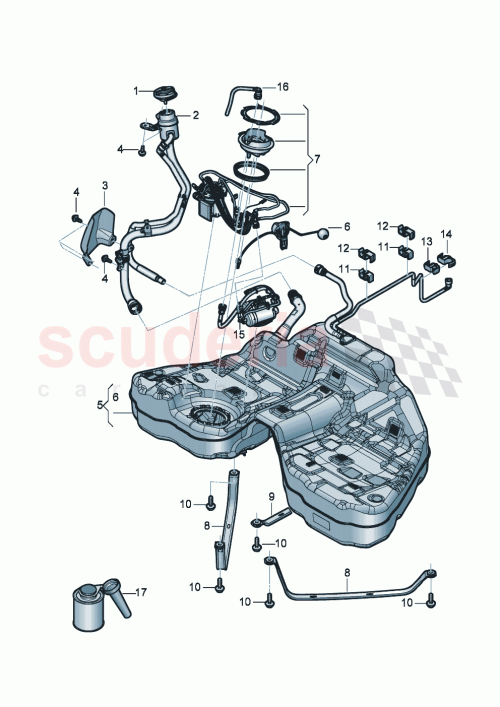 Part Diagram for Bentley 975201121AG