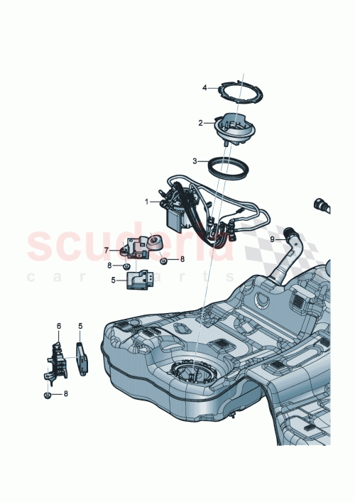 Part Diagram for Bentley 975919088AA