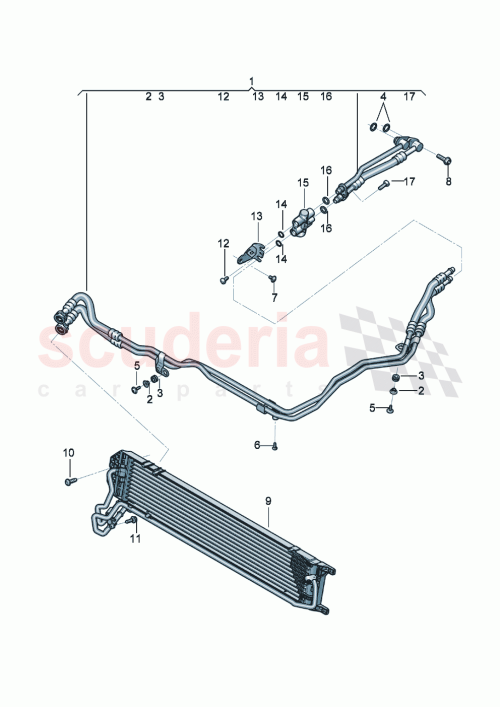 Part Diagram for Bentley 0DS317760A