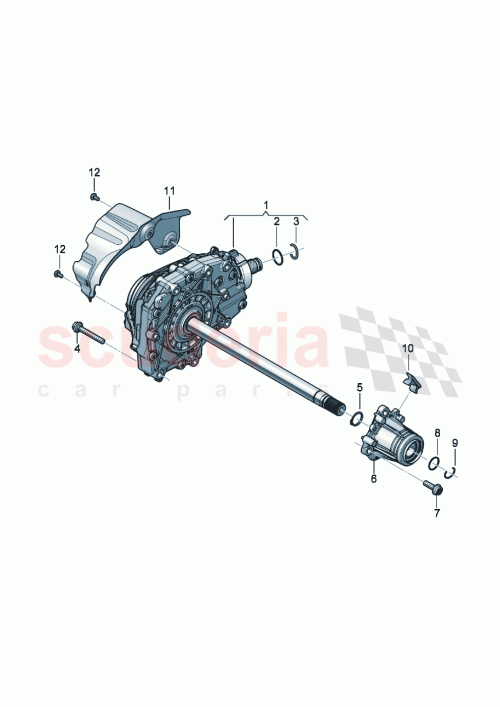 Part Diagram for Bentley 09T409505