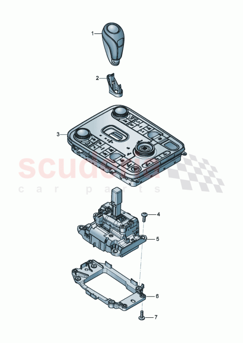 Part Diagram for Bentley 3SE 863 584