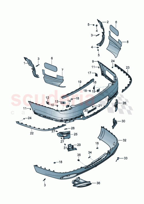 Part Diagram for Bentley 3SE807700