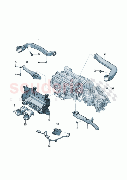 Part Diagram for Bentley 3SB819112C