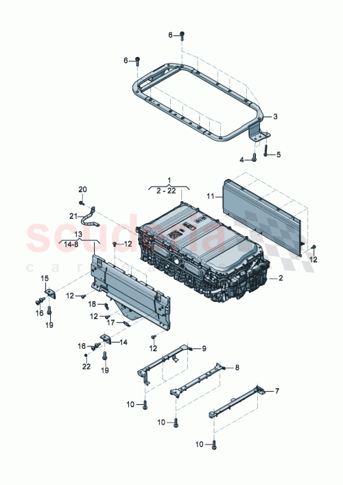 Part Diagram for Bentley 976804918A