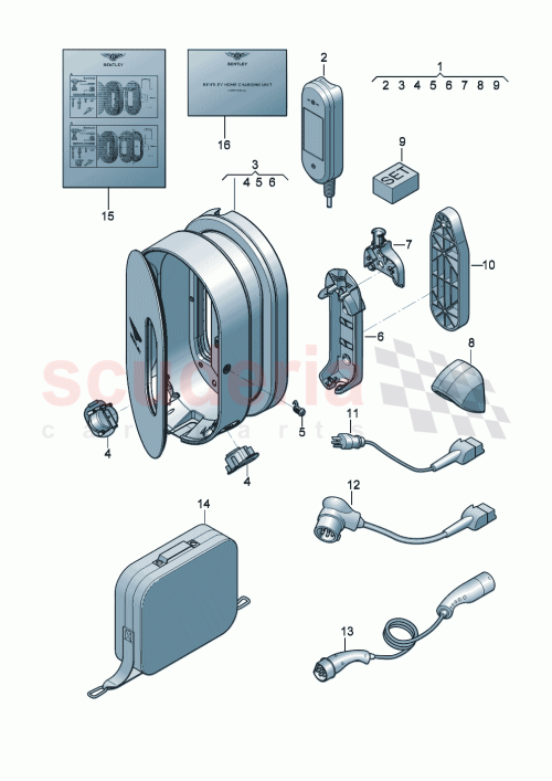 Part Diagram for Bentley 36A971675AS
