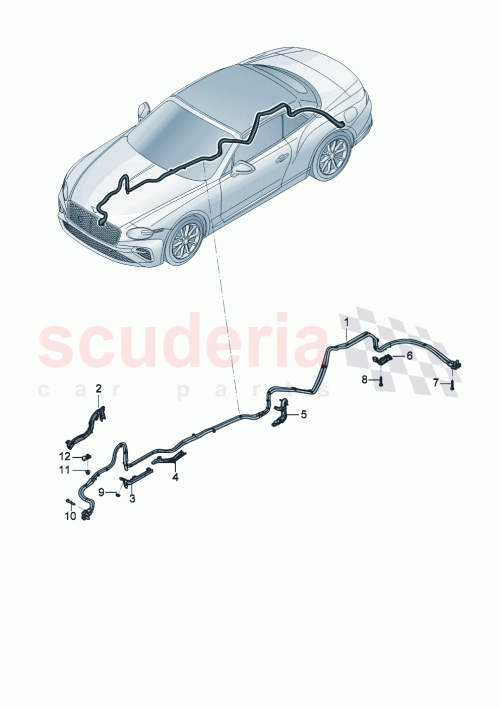 Part Diagram for Bentley 976937224