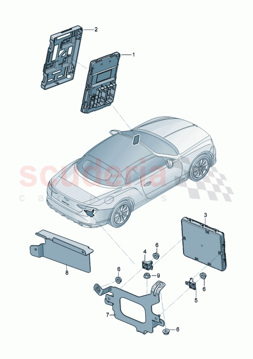 Part Diagram for Bentley 992907064FT