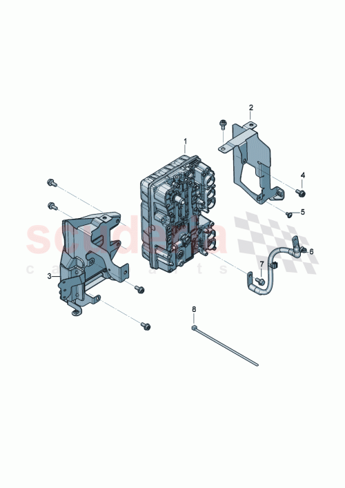Part Diagram for Bentley 976907080C