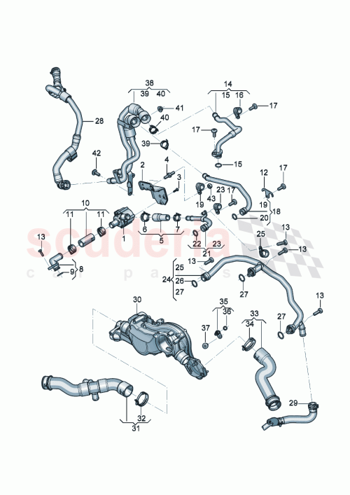 Part Diagram for Bentley 0P2121075F