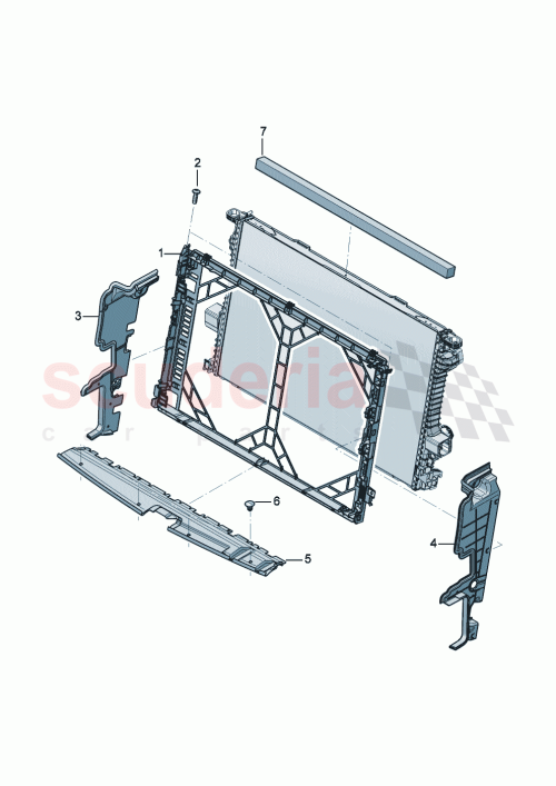 Part Diagram for Bentley 3SD121284C
