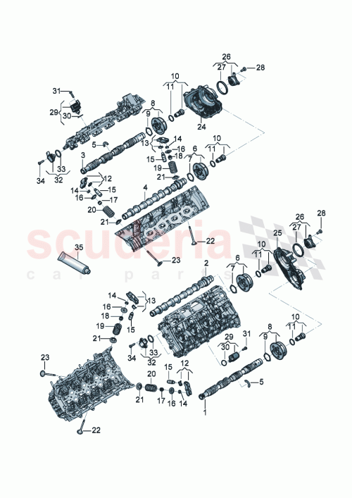 Part Diagram for Bentley 0P2907601A
