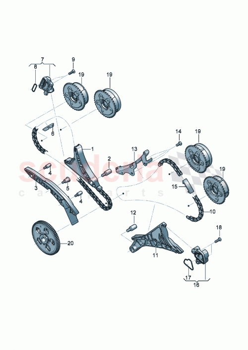 Part Diagram for Bentley 0P2109450F