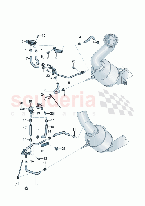 Part Diagram for Bentley 976131685A