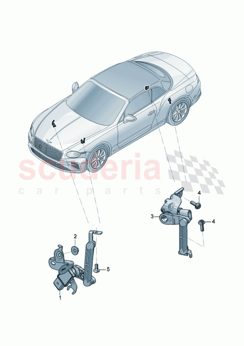 Part Diagram for Bentley 976616213A