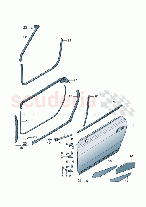 Part Diagram for Bentley 3SD 837 156 B