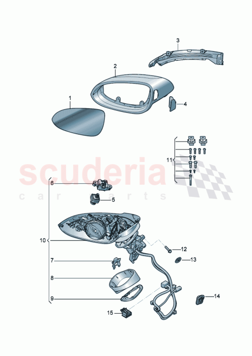 Part Diagram for Bentley 3SA 857 218 H