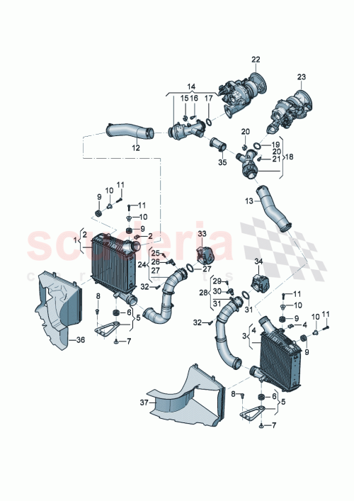 Part Diagram for Bentley 3SA145708H
