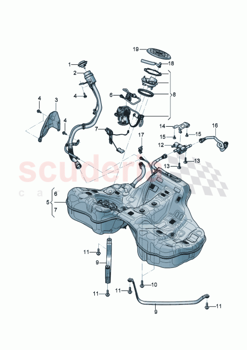Part Diagram for Bentley N91140601