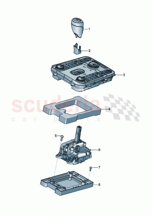 Part Diagram for Bentley 3SA 711 118 J