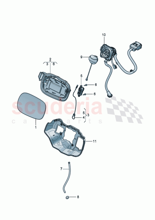 Part Diagram for Bentley 4M0862153D