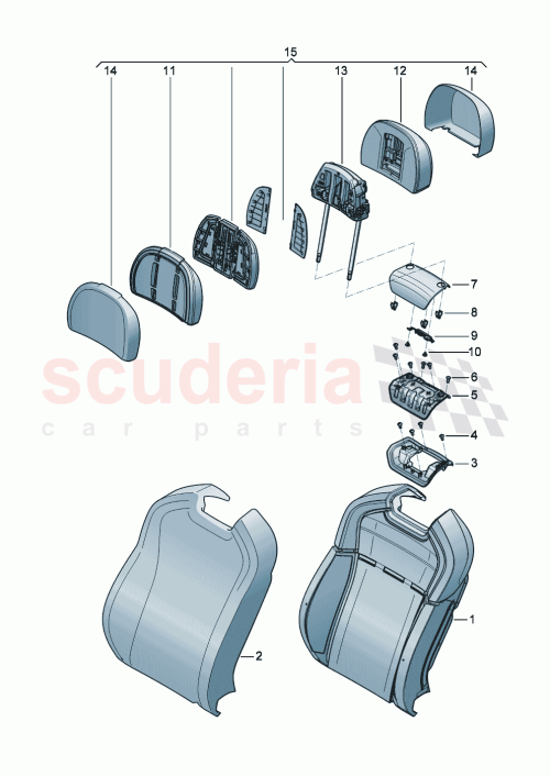 Part Diagram for Bentley 3SE 881 990 AL